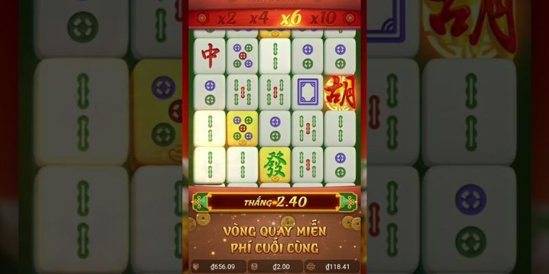 Nổ hũ thần Mahjong có nhiều biểu tượng tặng thưởng đa dạng