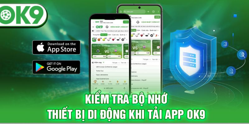 Quy trình cơ bản cho việc tải app OK9